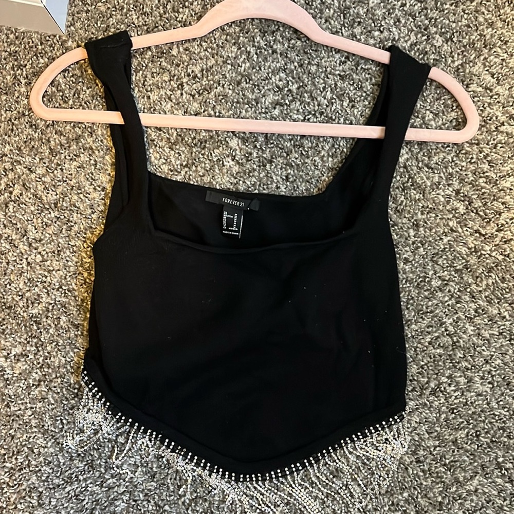 Glitter Tank Top